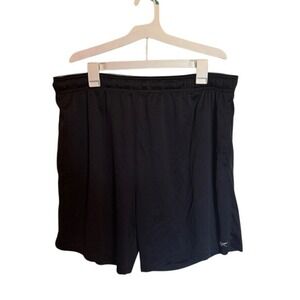 Reebok Men's Black Athletic Shorts XXL XX-Large‎ Mesh Lined Gym Workout